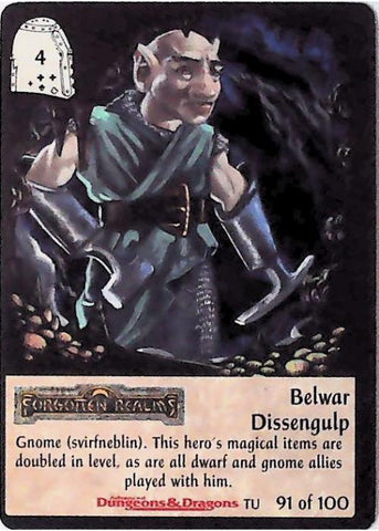 Spellfire CCG | Belwar Dissengulp - Underdark 91/100 | The Nerd Merchant