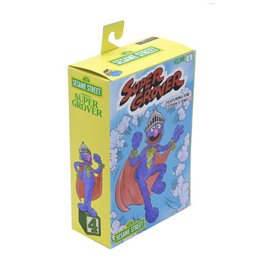 Sesame Street - 7 in Scale Action Figure - Ultimate Super  Grover