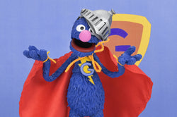Sesame Street - 7 in Scale Action Figure - Ultimate Super  Grover