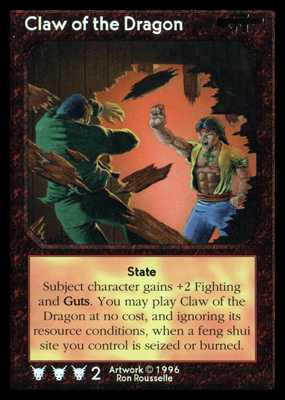 Shadowfist Claw of the Dragon - Flashpoint