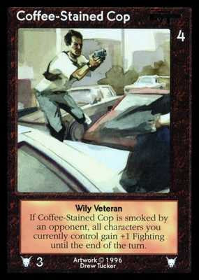 Shadowfist Coffee-Stained Cop - Flashpoint