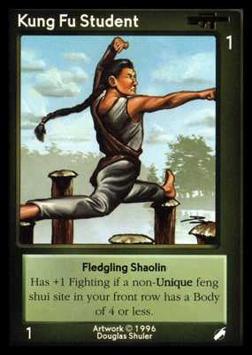 Shadowfist Kung Fu Student - Flashpoint