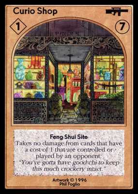 Shadowfist Curio Shop - Flashpoint