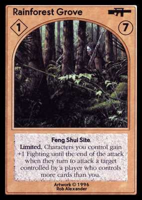 Shadowfist Rainforest Grove - Flashpoint