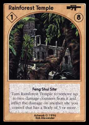 Shadowfist Rainforest Temple - Flashpoint