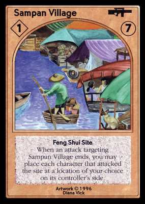 Shadowfist Sampan Village - Flashpoint