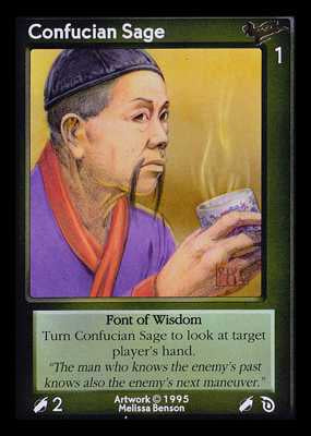 Shadowfist Confucian Sage - Limited