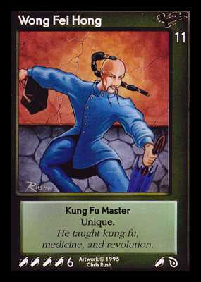 Shadowfist Wong Fei Hong - Limited