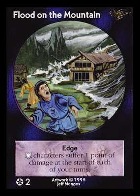 Shadowfist Flood on the Mountain - Limited