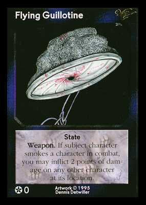 Shadowfist Flying Guillotine - Limited