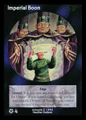 Shadowfist Imperial Boon - Limited