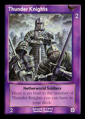 Shadowfist Thunder Knights - Limited