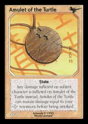 Shadowfist Amulet of the Turtle - Limited