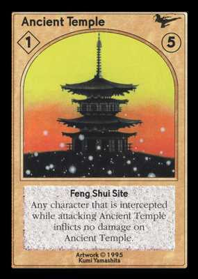 Shadowfist Ancient Temple - Limited