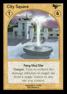 Shadowfist City Square - Limited