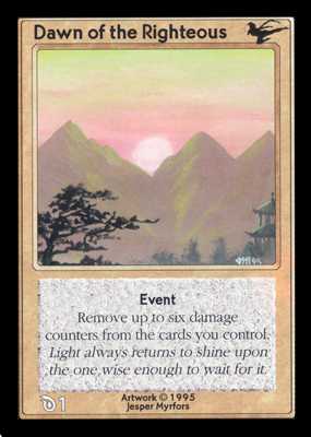 Shadowfist Dawn of the Righteous - Limited