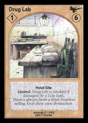 Shadowfist Drug Lab - Limited