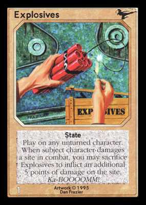 Shadowfist Explosives - Limited