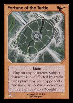 Shadowfist Fortune of the Turtle - Limited
