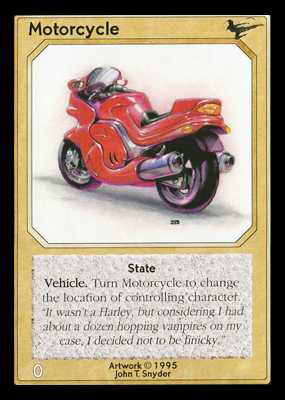 Shadowfist Motorcycle - Limited