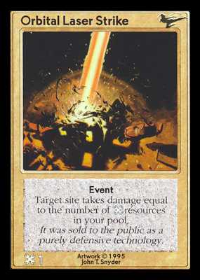 Shadowfist Orbital Laser Strike - Limited