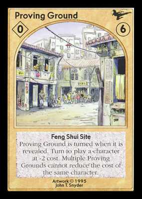 Shadowfist Proving Ground - Limited