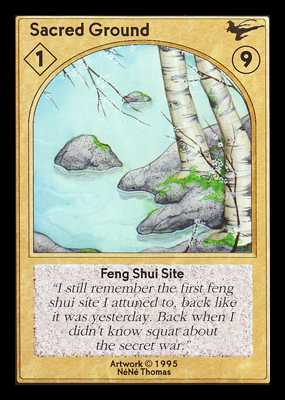 Shadowfist Sacred Ground - Limited