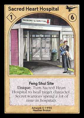 Shadowfist Sacred Heart Hospital - Limited