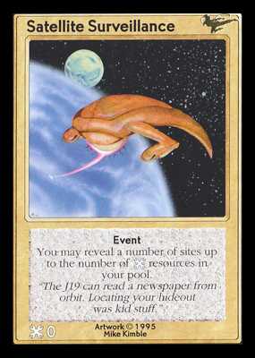 Shadowfist Satellite Surveillance - Limited