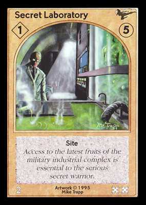 Shadowfist Secret Laboratory - Limited