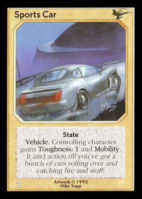 Shadowfist Sports Car - Limited