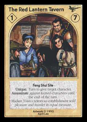 Shadowfist The Red Lantern Tavern - Limited