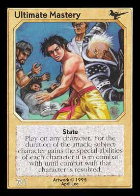 Shadowfist Ultimate Mastery - Limited