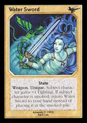 Shadowfist Water Sword - Limited