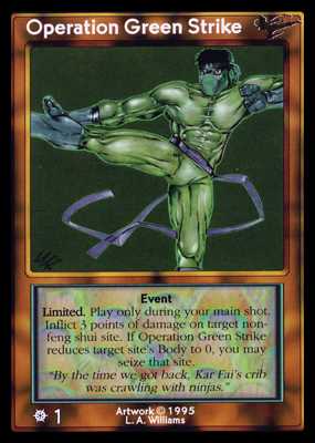 Shadowfist Operation Green Strike - Netherworld