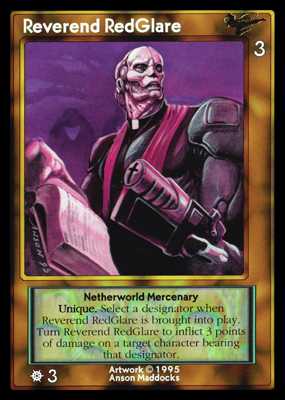 Shadowfist Reverend RedGlare - Netherworld