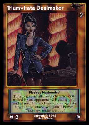 Shadowfist Triumvirate Dealmaker - Netherworld