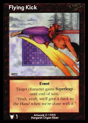 Shadowfist Flying Kick - Netherworld