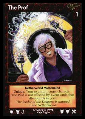 Shadowfist The Prof - Netherworld