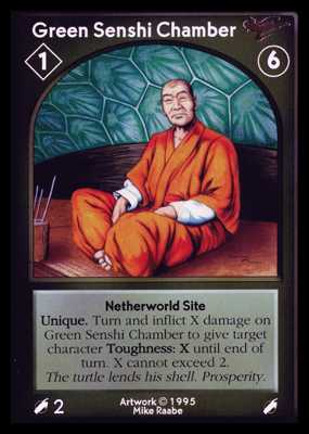 Shadowfist Green Senshi Chamber - Netherworld