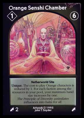 Shadowfist Orange Senshi Chamber - Netherworld