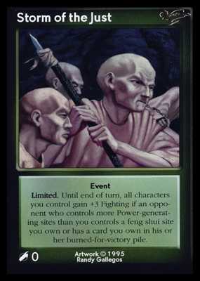 Shadowfist Storm of the Just - Netherworld