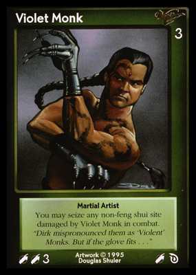 Shadowfist Violet Monk - Netherworld