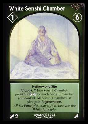 Shadowfist White Senshi Chamber - Netherworld