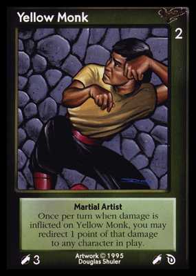 Shadowfist Yellow Monk - Netherworld