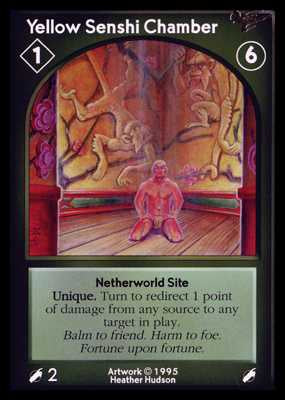 Shadowfist Yellow Senshi Chamber - Netherworld