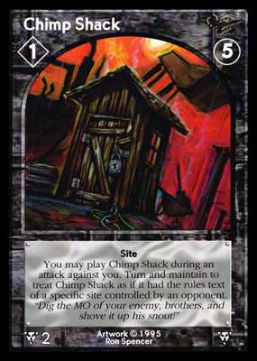 Shadowfist Chimp Shack - Netherworld