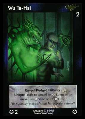 Shadowfist Wu Ta-Hsi - Netherworld