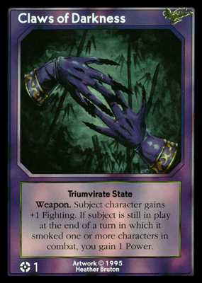 Shadowfist Claws of Darkness - Netherworld