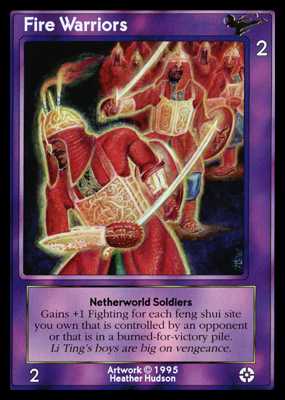 Shadowfist Fire Warriors - Netherworld